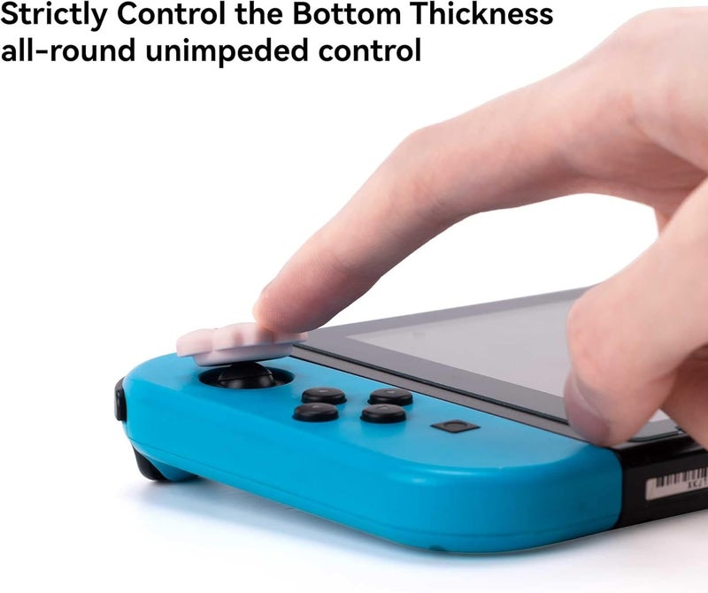 GEEKSHARE 4PCS Silicone Joystick Thumb Grip Caps, Kawaii Cherry Blossom Joystick Cover Compatible with Switch/OLED/Switch Lite (Sakura) - Image 3